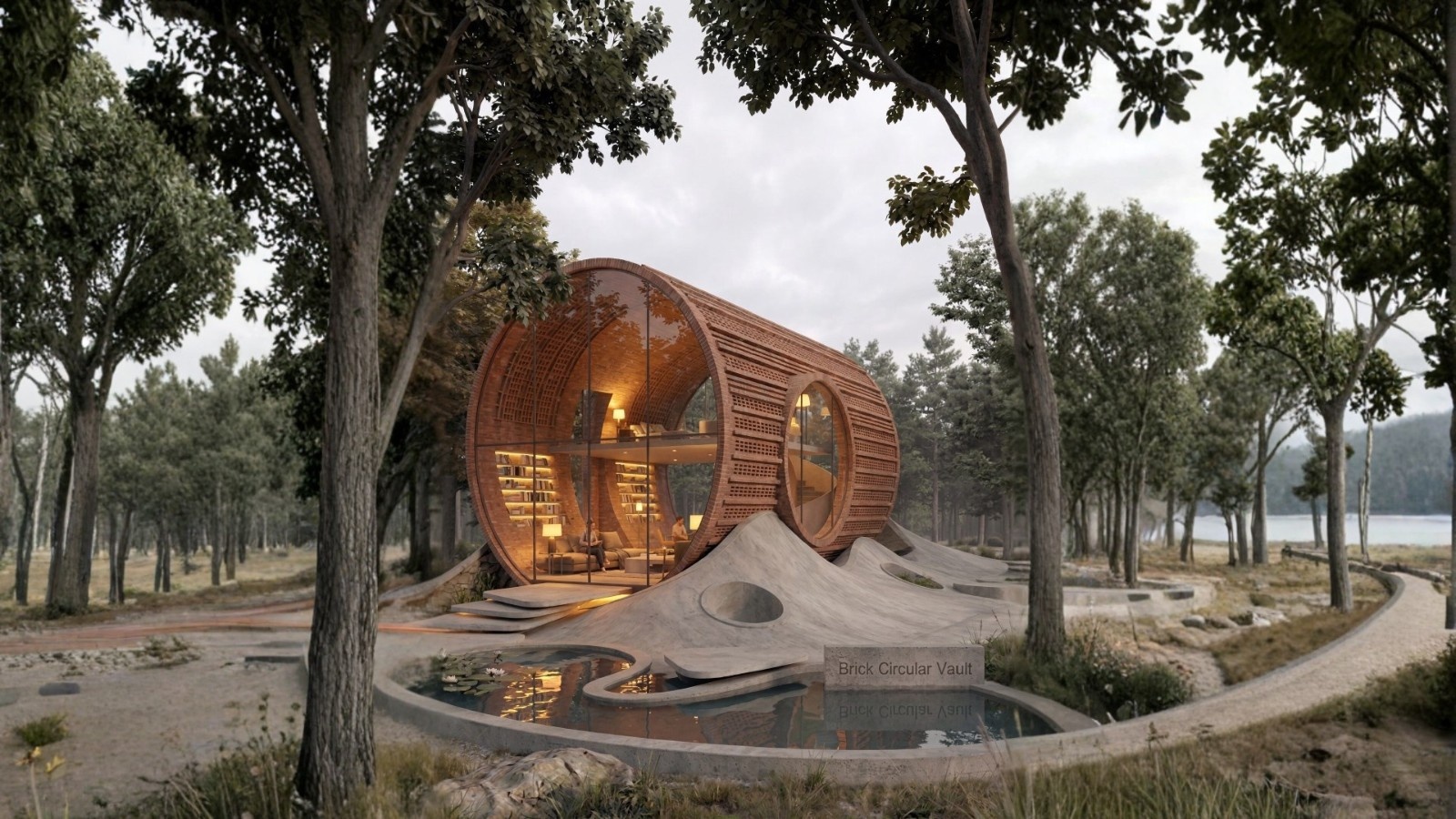 Shoonya — the open circle held by the forest